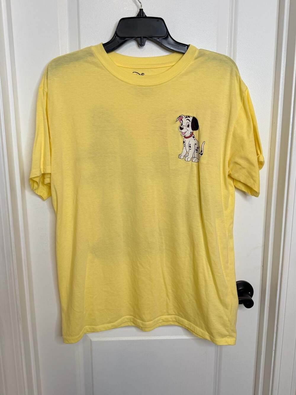 Disney 101 Dalmatians Happy Thoughts Happy Life Yellow Graphic T-Shirt